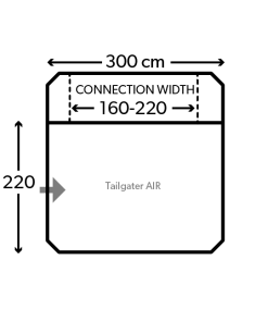 Drive Away Awnings Kampa Tailgater Air Drive Away Awning