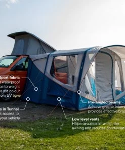 Drive Away Awnings Vango Tolga Air VW Drive Away Awning - Grey