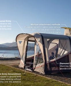 Vango Tolga Air VW Drive Away Awning - Blue Drive Away Awnings