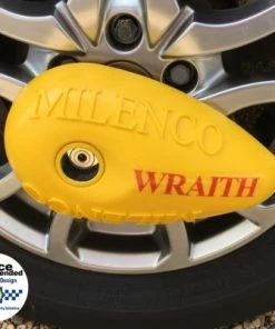 Milenco Wraith Wheel Lock CARAVAN & MOTORHOME