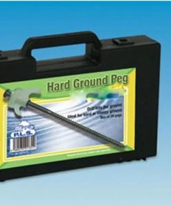 P.L.S PLS Hard Ground Drill Screw Pegs (20) CAMPING ACCESSORIES