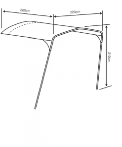 Outdoor Revolution Airedale 5.0s Sun Canopy