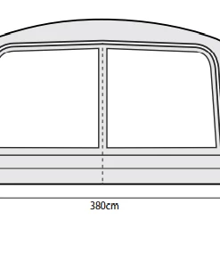 Outdoor Revolution Airedale 6S /6SE Front Porch Extension 2022 TENTSTENTS