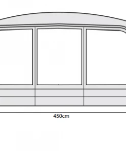 TENTSTENTS Outdoor Revolution Airedale 7SE And 9SE Front Porch Extension