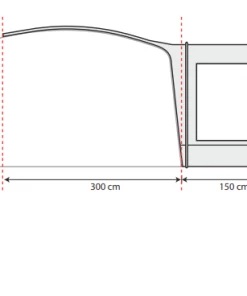Outdoor Revolution Airedale Side Porch Awning