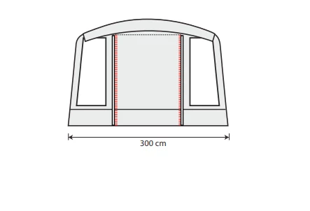 Outdoor Revolution Airedale Side Porch Awning