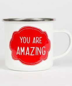 Sass And Belle Enamel You Are Amazing Mug