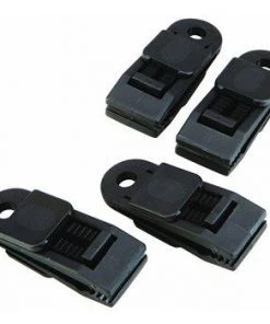 Kampa Tarpaulin / Material Clamp - Pack Of Four CAMPING ACCESSORIES