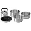 COOKING Vango 5 Piece Aluminum Cook Set