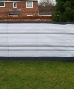 Blue Diamond 7 Pole Grey Windbreak