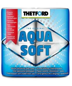 Thetford Aqua Soft Dissolving Toilet Roll Toilette Chemicals And Cleaning