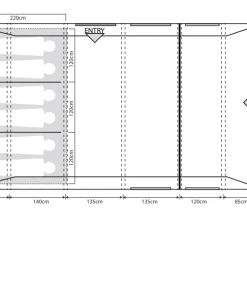 TENTSTENTS Outdoor Revolution Camp Star 600 Air Tent Bundle