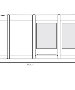 TENTSTENTS Outdoor Revolution Camp Star 600 Air Tent Bundle