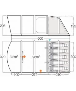 Vango Capri Air 500XL Tent (2019)