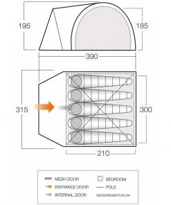 Vango Carron 500 Tent TENTSTENTS