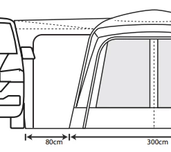 Drive Away Awnings Outdoor Revolution Cayman Air Low Drive Away Awning