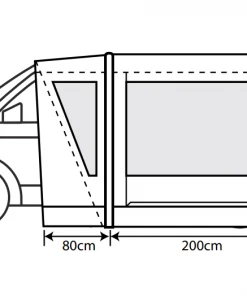 Outdoor Revolution Cayman Combo Low Air Drive-away Awning 2021 Model