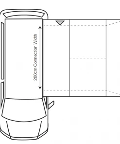 Outdoor Revolution Cayman Cona F/G Drive Away Awning Drive Away Awnings