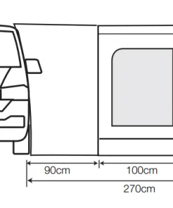 Outdoor Revolution Cayman Cona F/G Drive Away Awning Drive Away Awnings