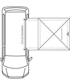 Outdoor Revolution Cayman Handi Low Drive Away Awning