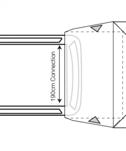 Outdoor Revolution Cayman Tail Driveaway Awning (F/G) Drive Away Awnings