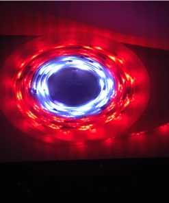 Newquay Camping And Leisure 5M Flag Pole Pre-Set Digital Led Dream Lights Strip