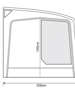 CARAVAN AWNINGS Outdoor Revolution Eclipse Pro 420 Caravan Awning