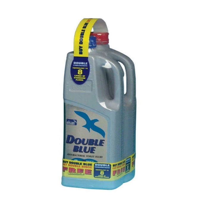 CARAVAN & MOTORHOME Elsan Twin Pack Double Toilet Fluid – 2L