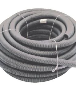P.L.S CARAVAN & MOTORHOME Waste Hose 28.5mm Per M (Grey)
