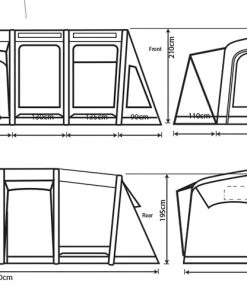 Outdoor Revolution Atacama PC 6.0 Air Tent Package (2021)