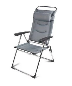 Kampa Dometic Lusso Milano Chair - Pebble Grey