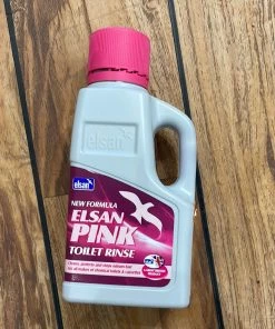 Elsan Pink Toilet Rinse 1 Litre CARAVAN & MOTORHOME