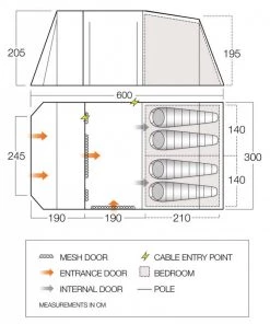 Vango Joro 450 Poled Tent