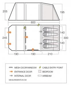 Vango Joro Air 450 Tent