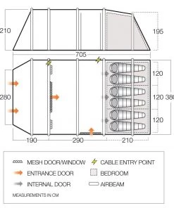 TENTSTENTS Vango Joro Air 600XL Air Tent 2022
