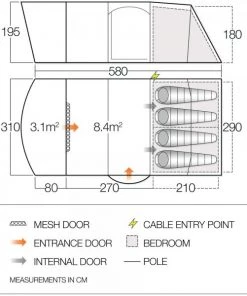 Vango Langley 400 XL Tent TENTSTENTS