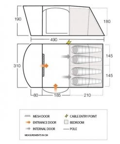 TENTSTENTS Vango Langley II 400 Tent (2021)