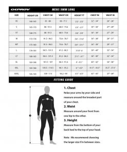 OUTDOOR LIVING Osprey Origin Mens Full Length Wetsuit 5mm - Red