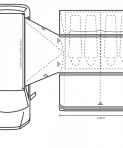 Drive Away Awnings Outdoor Revolution Movelite T3E Low Drive Away Awning