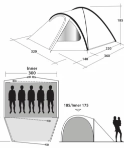Outwell Haze 5 Tent