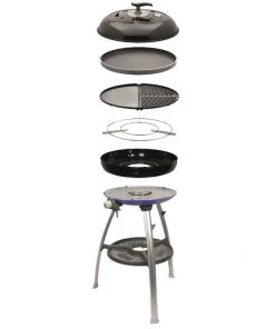 COOKING Cadac Carri Chef 2 50 Gas BBQ With Plancha & Chef Pan Combo