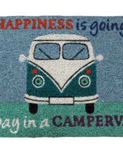 Quest Leisure Quest Heavy Duty 'Happiness Gone Away In A Camper Van` Mat