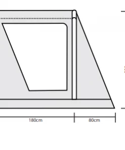 Outdoor Revolution O-zone Safari Front Porch Extension