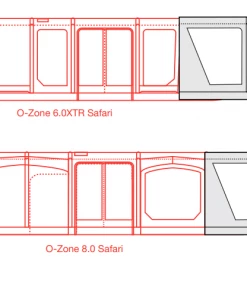 Outdoor Revolution O-zone Safari Front Porch Extension