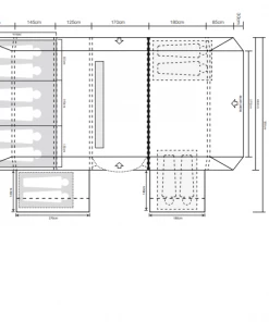 Outdoor Revolution Ozone 8.0 Safari Lodge Air Tent Package