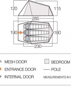 Vango Soul 300 - Guard Red