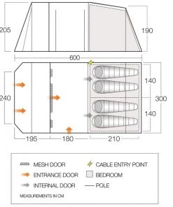 Vango Stargrove II 450 Tent TENTSTENTS