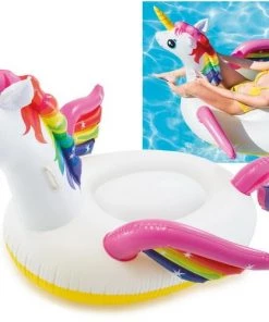 OUTDOOR LIVING Intex Inflatable Ride On Unicorn