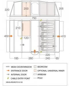 TENTSTENTS Vango Valencia Air 600XL Tent
