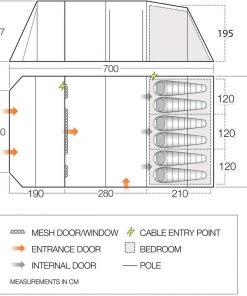 TENTSTENTS Vango Stargrove II 600XL Tent - 2022 Model